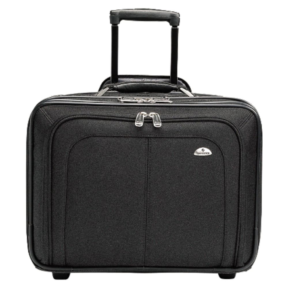 Samsonite Zip Away Ballistic Rolling Notebook Case, 13in x 17.25in x 7.5in, Black MPN:11021-1041