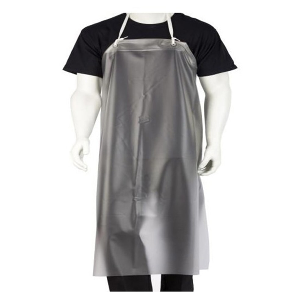 KNG Dishwashing Apron, 12-mil Vinyl, One Size, Clear MPN:3031