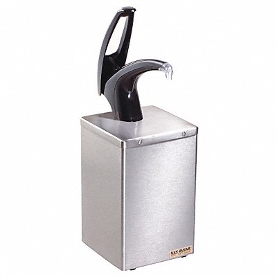 Condiment Pump with Box Black Stainless MPN:P4800BK