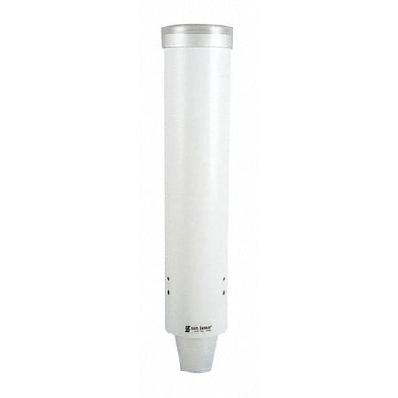 Cup Dispenser, Pull-Type, 4-10 oz., White MPN:C3165WH