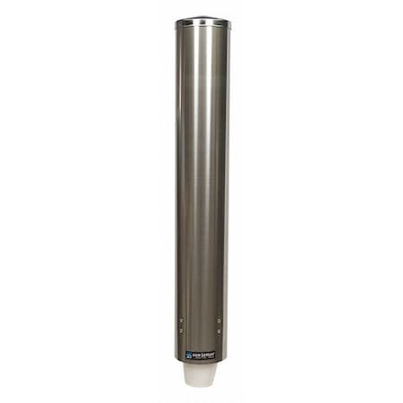 Cup Dispenser, Pull-Type Foam, 4-10 oz., SS MPN:C4200PF