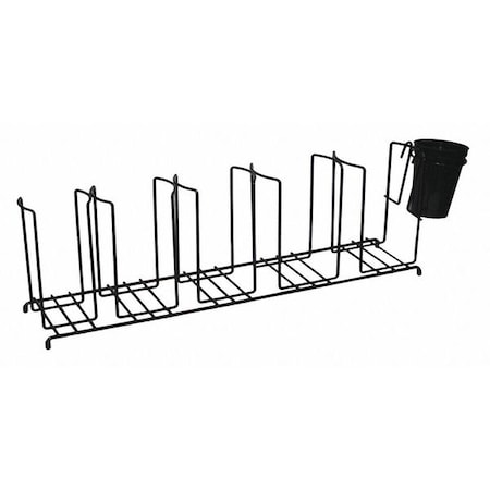 Cup/Lid Wire Organizer, Caddy, 5 Stacks MPN:C8005WFS