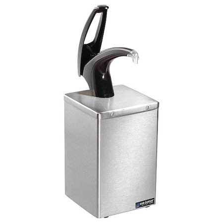 Condiment Pump w/Box, 20 1/4 in H, Plastic MPN:P4800BK