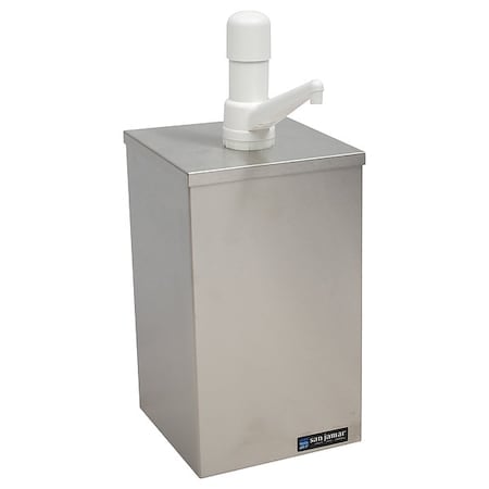 Condiment Pump with Box, 7 3/4 in H, SS MPN:P9800