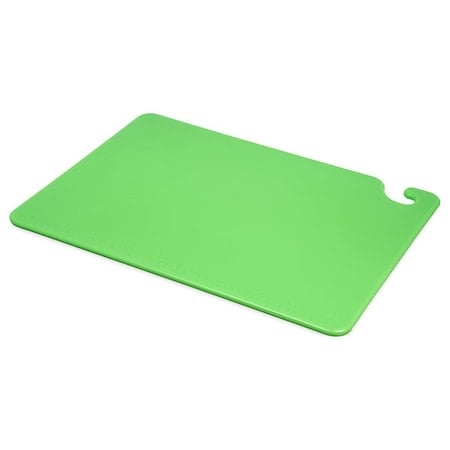 Cutting Board, 20 x 15 x 1/2 In, Green MPN:CB152012GN