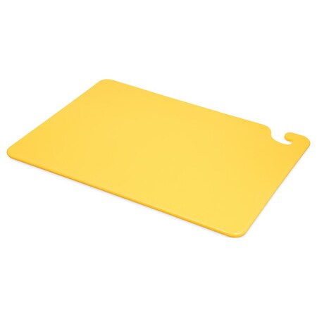 Cutting Board, 20 x 15 x 1/2 In, Yellow MPN:CB152012YL