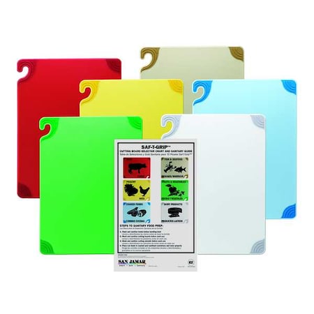 Cutting Board Set, 15x20 in, Assorted MPN:CBG1520KC