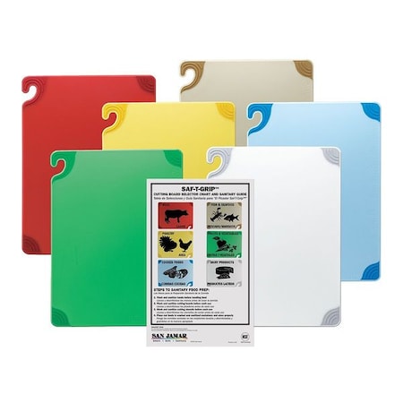 Cutting Board Set, 18x24 in, Assorted MPN:CBG1824KCGR