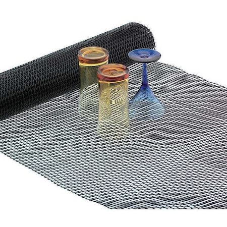 Shelf Liner, Black, 2x40 Ft MPN:UL5405