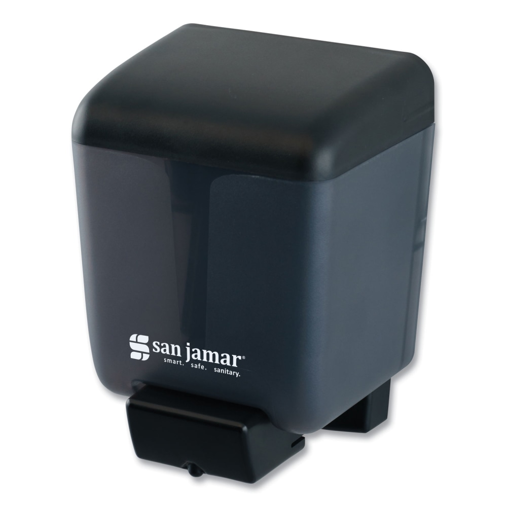 San Jamar Classic Bulk Soap Dispenser, 30 oz, 3.97 x 4.92 x 6.64, Black MPN:SN30TBK