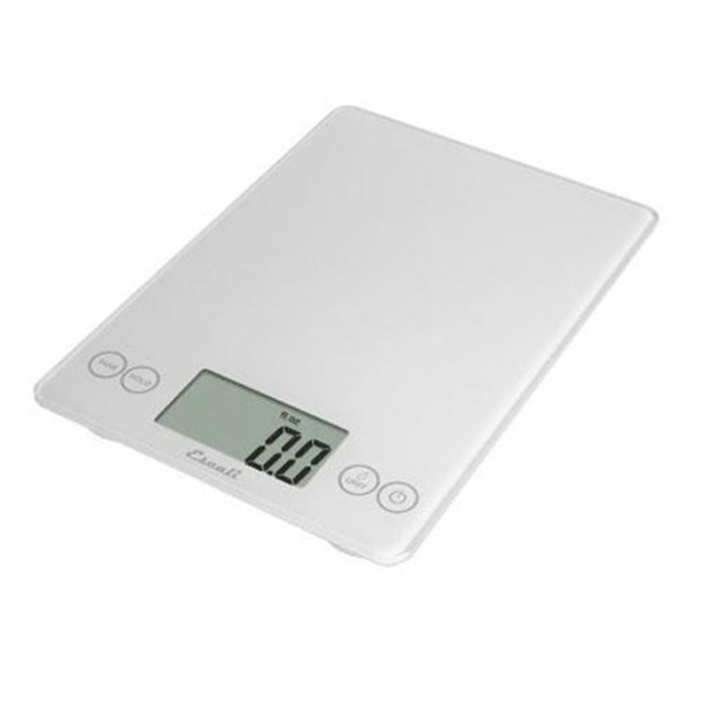 Escali Arti Glass Digital Scale, 15 Lb, White MPN:SCDG15WHR
