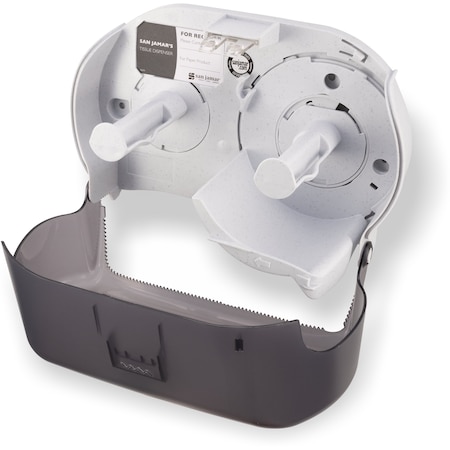 Toilet Tissue Dispenser, Horiz/Vert, Black MPN:R3600TBKGR