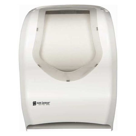 16 1/2 x 9 3/4 x 12 iQ Sensor Towel Dispenser, White/Clear MPN:T1470WHCL