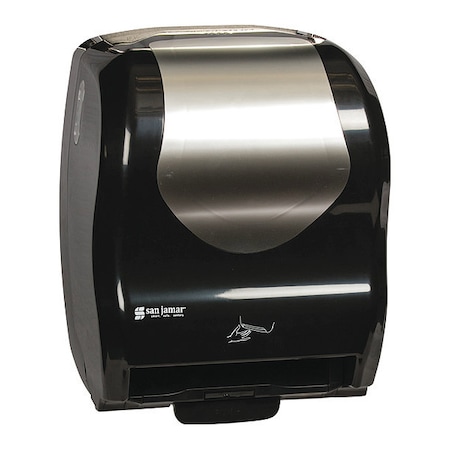 Paper Towel Dispenser, Hybrid, Electrnc, Bk/SS MPN:T8370BKSS