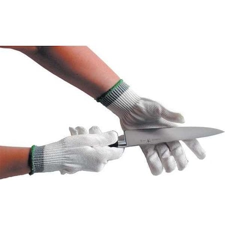 Cut Resistant Gloves, Cut Level A7, Uncoated, M MPN:SG10-M