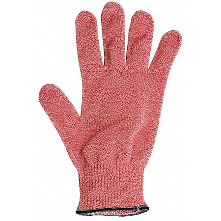 Cut Resistant Gloves, Cut Level A7, Uncoated, M MPN:SG10-RD-M