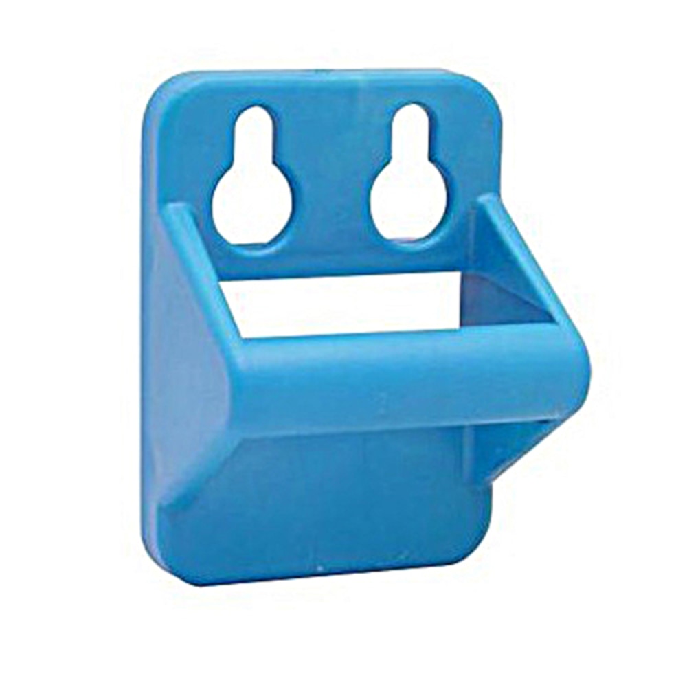 San Jamar Saf-T-Ice Tote New-Style Wall Hook, Blue MPN:101558