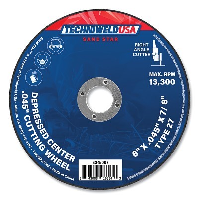 6 X .045 X 7/8 Depressedcenter Cut Off Wh MPN:SS45007