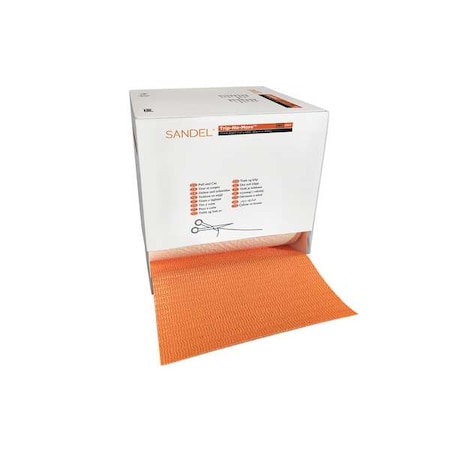 Cable Protector, 1-1/2 in H, 100 ft L, 12 in W, 1 Channel, PVC, Bright Orange MPN:2369