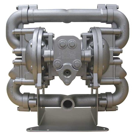 Double Diaphragm Pump, Aluminum, Air Operated, Buna N, 70 GPM MPN:HDF1, DB2A.
