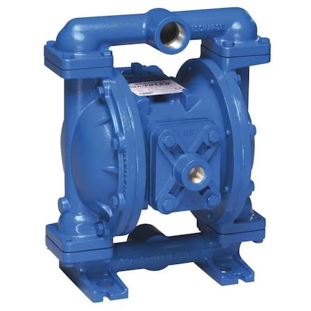Double Diaphragm Pump, Aluminum, Air Operated, Santoprene, 45 GPM MPN:S1FB1A1WANS000.