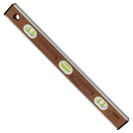 Professional Mahogany I-Beam Level, 24 MPN:SLMA24