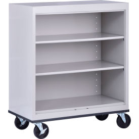 Sandusky® Elite Mobile Bookcase Assembled 36