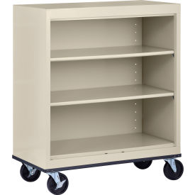 Sandusky® Elite Mobile Bookcase Assembled 36