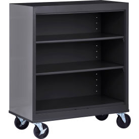 Sandusky® Elite Mobile Bookcase Assembled 36