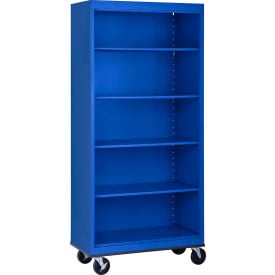 Sandusky® All-Welded Mobile Bookcase 36