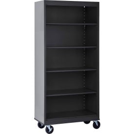 Sandusky® All-Welded Mobile Bookcase 36