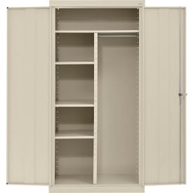 Sandusky® Classic All-Welded Combination Storage Cabinet Solid Door 36