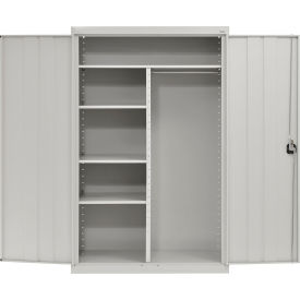 Sandusky® Elite All-Welded Combination Storage Cabinet Solid Door 46