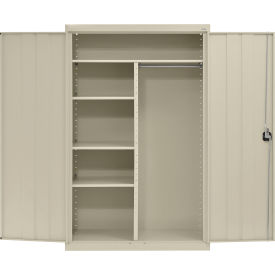 Sandusky® Elite All-Welded Combination Storage Cabinet Solid Door 46