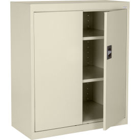 Sandusky® Elite Heavy Duty Counter Height Storage Cabinet 22 Gauge 36