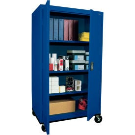 Sandusky® Transport Heavy Duty Mobile Storage Cabinet 22 Gauge 36