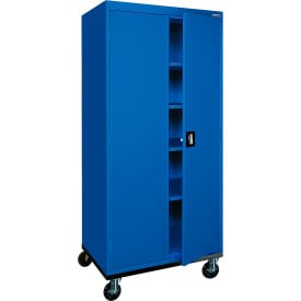 Sandusky® Transport Heavy Duty Mobile Storage Cabinet 22 Gauge 36