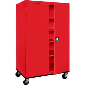Sandusky® Transport Heavy Duty Mobile Storage Cabinet 22 Gauge 46