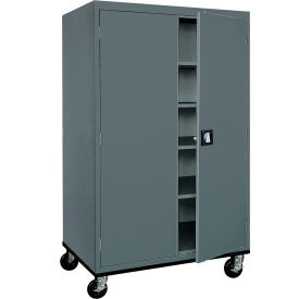 Sandusky® Heavy Duty Mobile Storage Cabinet 22 Gauge 46