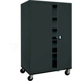 Sandusky® Heavy Duty Mobile Storage Cabinet 22 Gauge 46