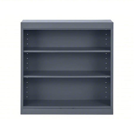 Bookcase, 36 in H, Charcoal MPN:BA20361236-02