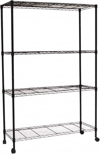 Wire Shelving: 250 lb Shelf Capacity, 4 Shelves MPN:MWS481872