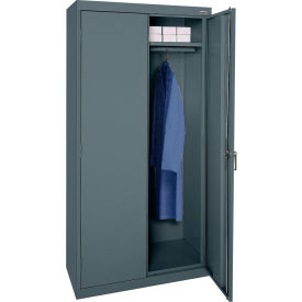 Sandusky® Classic All-Welded Wardrobe Cabinet Solid Door 36