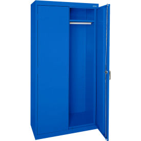 Sandusky® Classic All-Welded Wardrobe Cabinet Solid Door 36