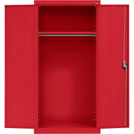 Sandusky® Elite All-Welded Wardrobe Cabinet Solid Door 36