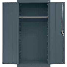 Sandusky® Elite All-Welded Wardrobe Cabinet Solid Door 36