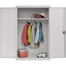 Sandusky® Elite All-Welded Wardrobe Cabinet Solid Door 46