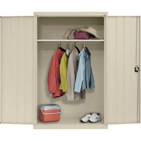 Sandusky® Elite All-Welded Wardrobe Cabinet Solid Door 46