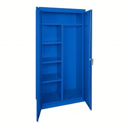 Shelf Cabinet, 72 in H, 36 in W, 24 in D, Swing, Three-Point Locking, 4 Shelves MPN:CAC1362472-06