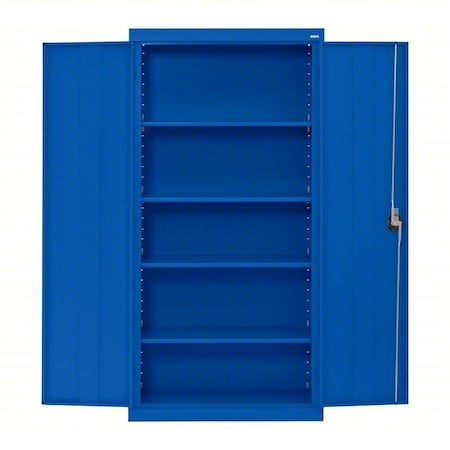 Shelf Cabinet, 72 in H, 36 in W, 18 in D, Recessed, Three-Point Locking, 4 Shelves MPN:EA4R361872-06